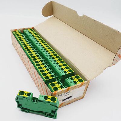 25 x Weidmller ZPE 16 1745250000 SchutzleiterReihenklemmen u
