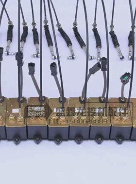 挖掘机配件适用于卡特E312/320B/C/D加油马达油门马达油门电机