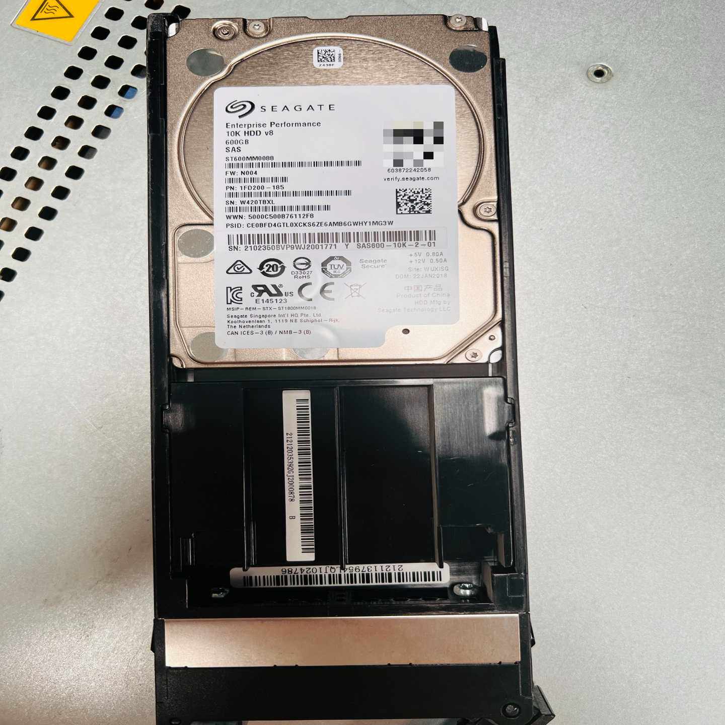 华为 600G 2.5 10K SAS硬盘 02350BVP~议价