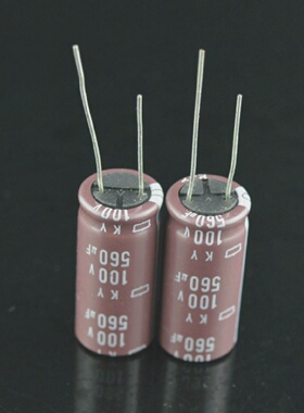 100v560uf100v黑金刚KY高频低阻滤波固定铝电解电容器105度18*35