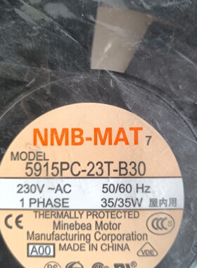 NMBMAT5915PC23TB30散热风扇-议价