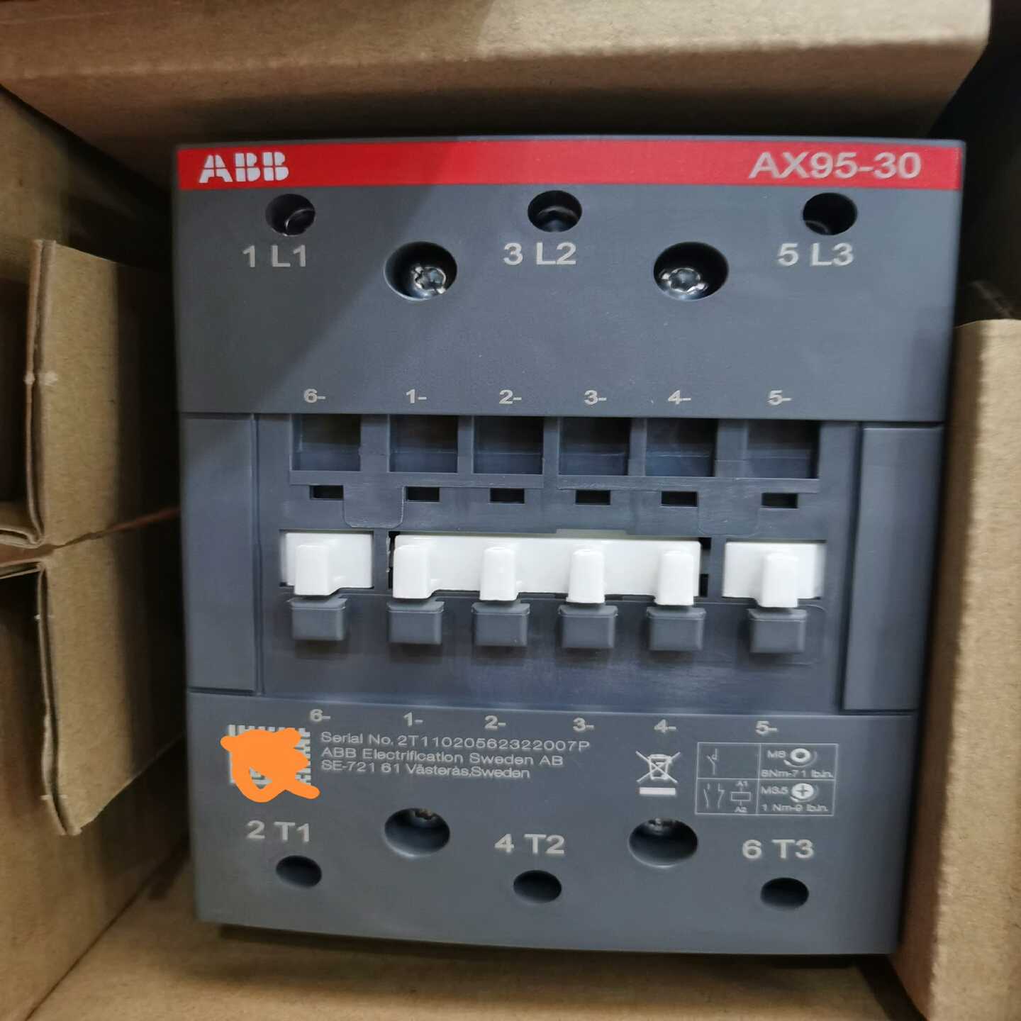 询价ABB交流接触器AX95-30-11AC220V