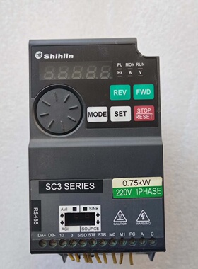 士林变频器SC30210.75K议价
