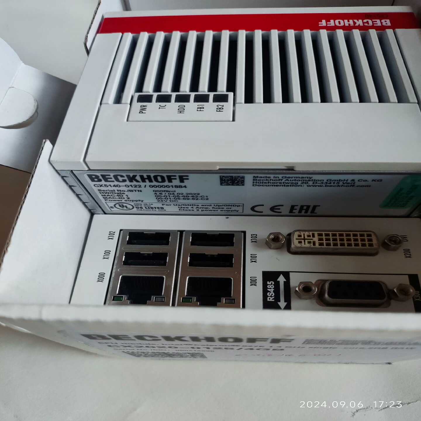 咨询-倍福控制器CX5140-0122供应质保一年