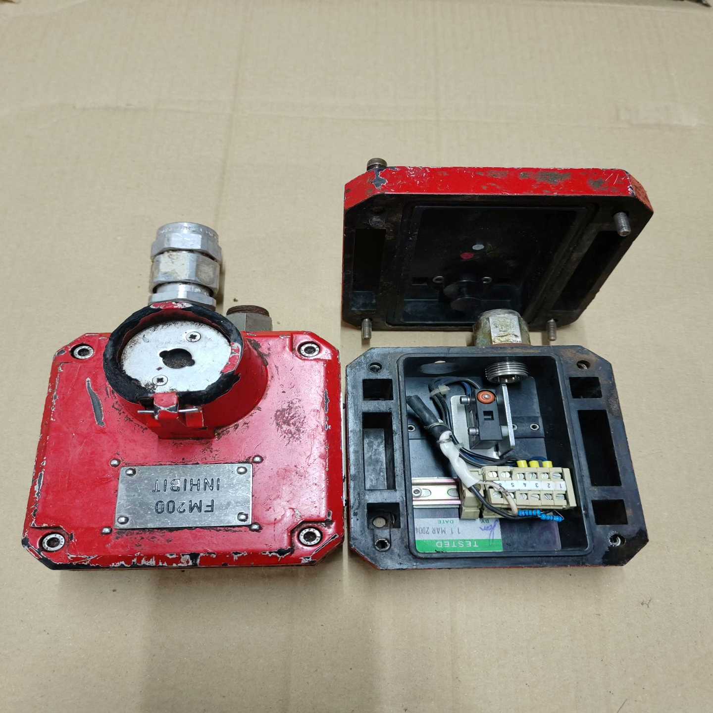 MEDCPBW防爆火灾报警按钮，型号FM200，红色外壳，--议价商品