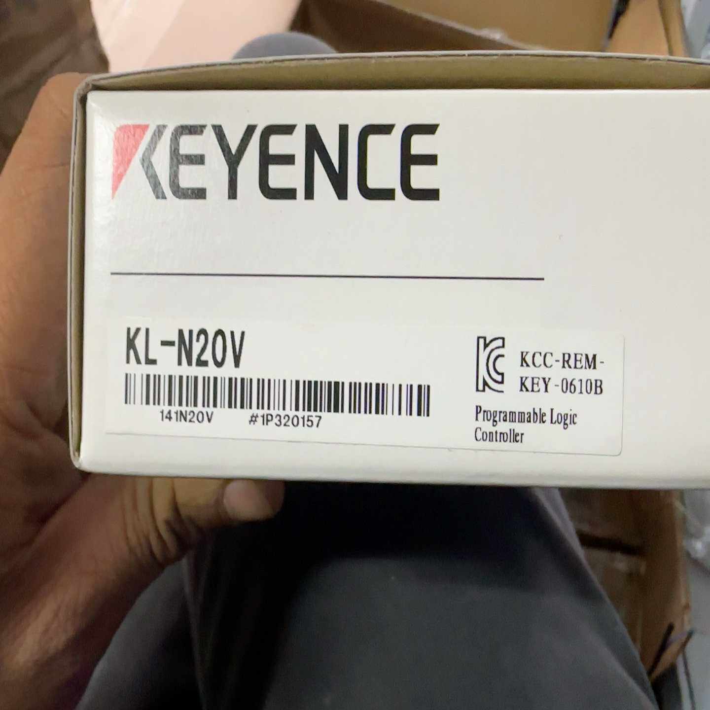 基恩士PLC模块，型号KL-N20V，盒码一致，没拆封的~询价