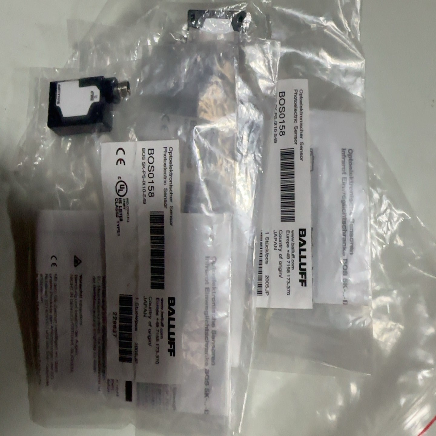 BOS0158巴鲁夫对射型光电传感器BOS 5K-PS-IX【落红设备】