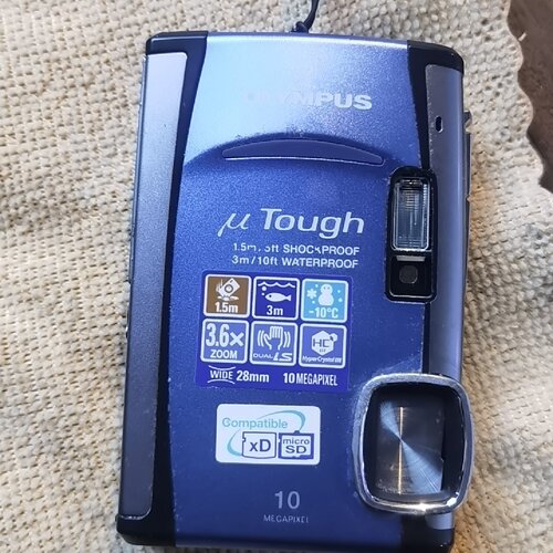 奥林巴斯uTough6000复古ccd数码相机卡片机-议价