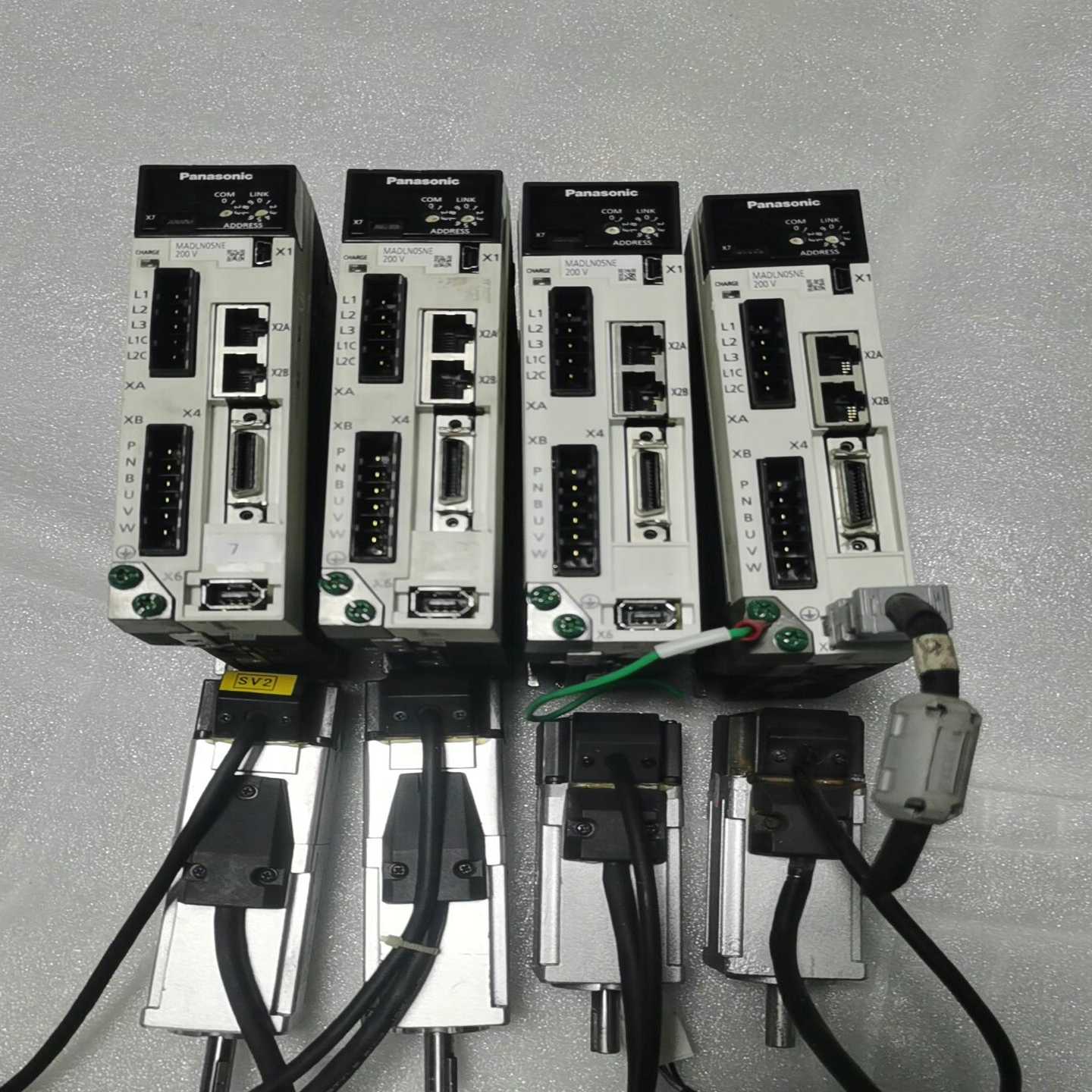 松下A6伺服驱动器MADLN05NE！配套电机MSMF012--议价商品