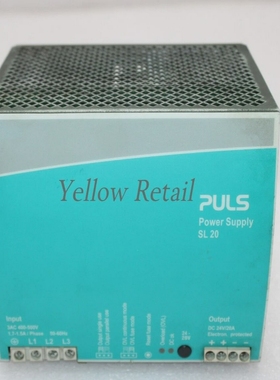 PULSSL20.310POWERSUPPLY400-500V24-28Vdc7APHASE480