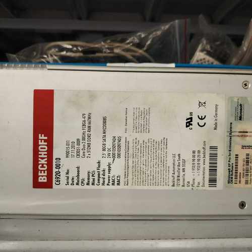 【星慕电子】倍福工控机C6920-0010成色如图