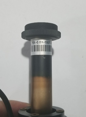远心镜头RX0.8x150T带光源12v白色镜头0.