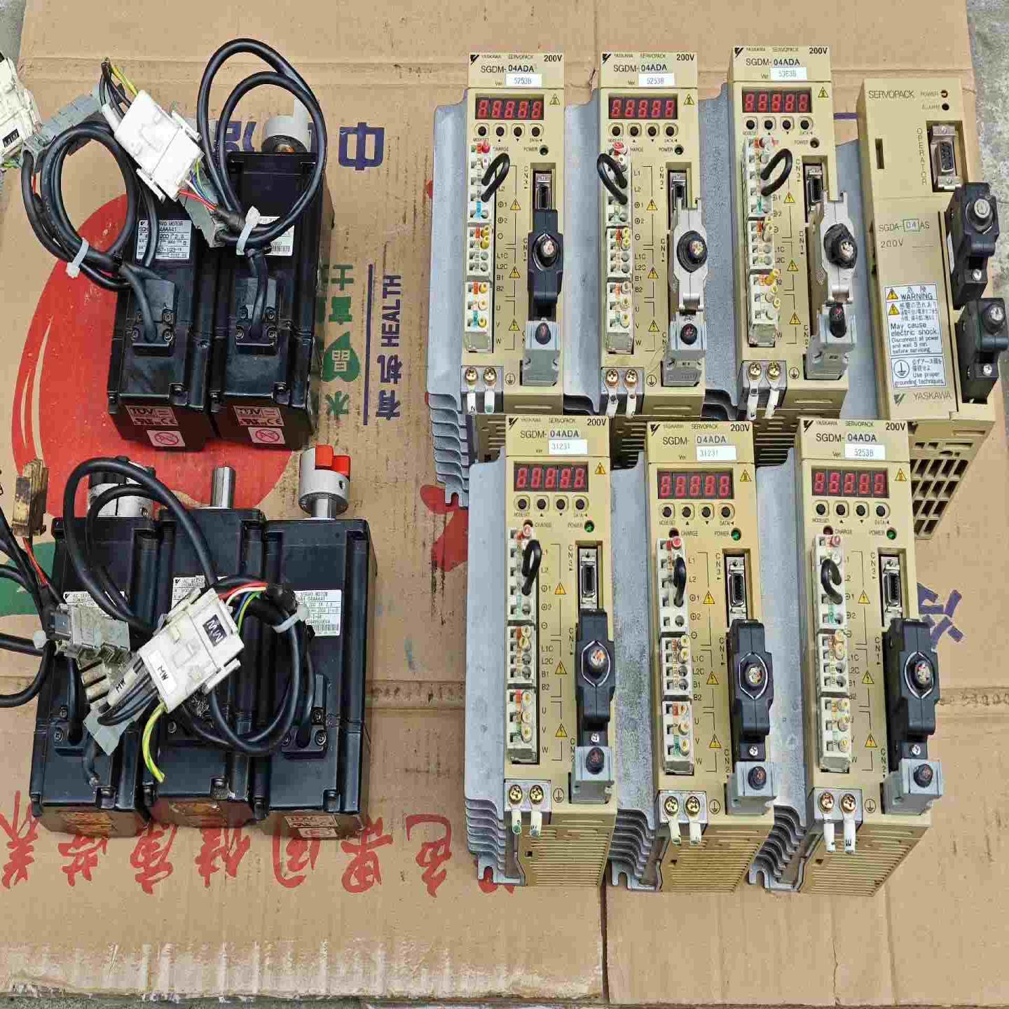 (工仔机械）安川400w伺服