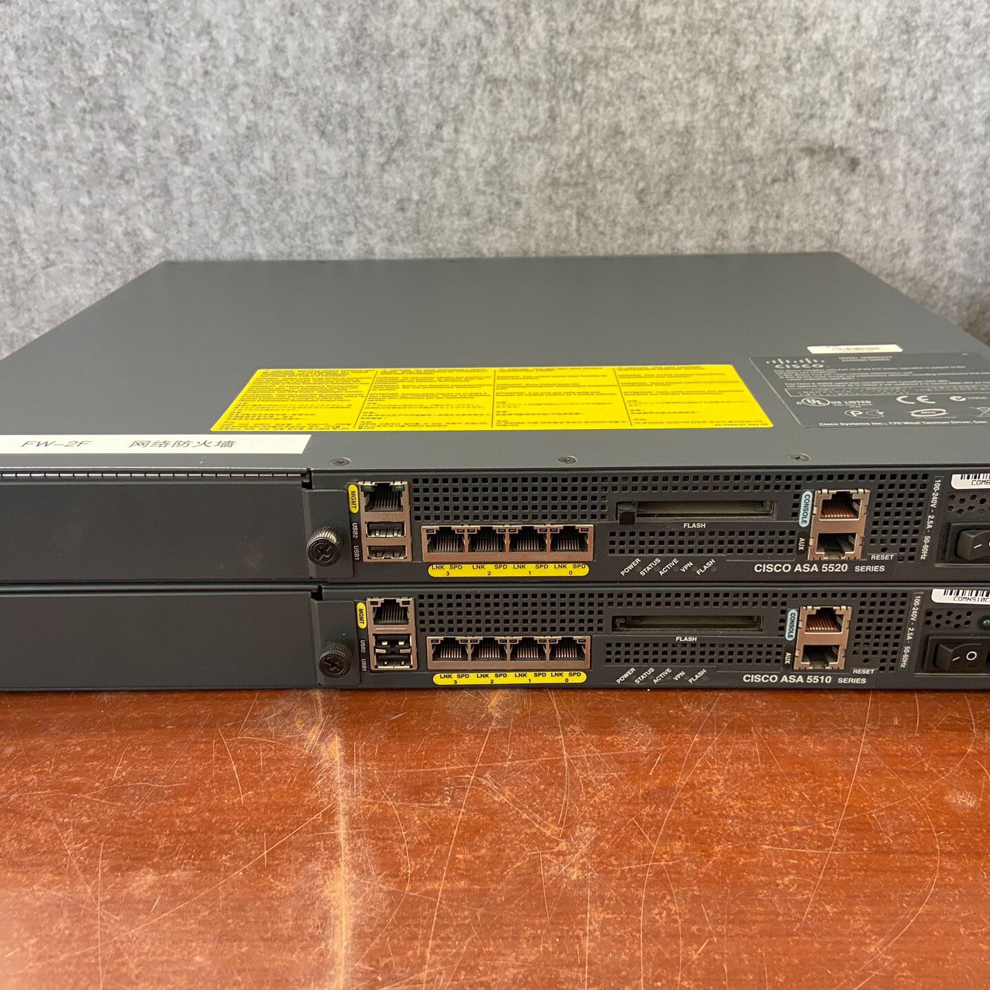 思科ASA5505ASA5510企业级防火墙成色如图-议价