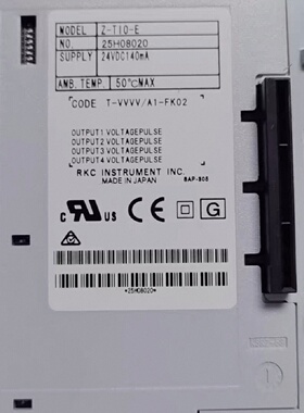 议价[余货全新]RKC温控模块 Z-T10-ET-VVVV/A1-FK02 日本原装型号