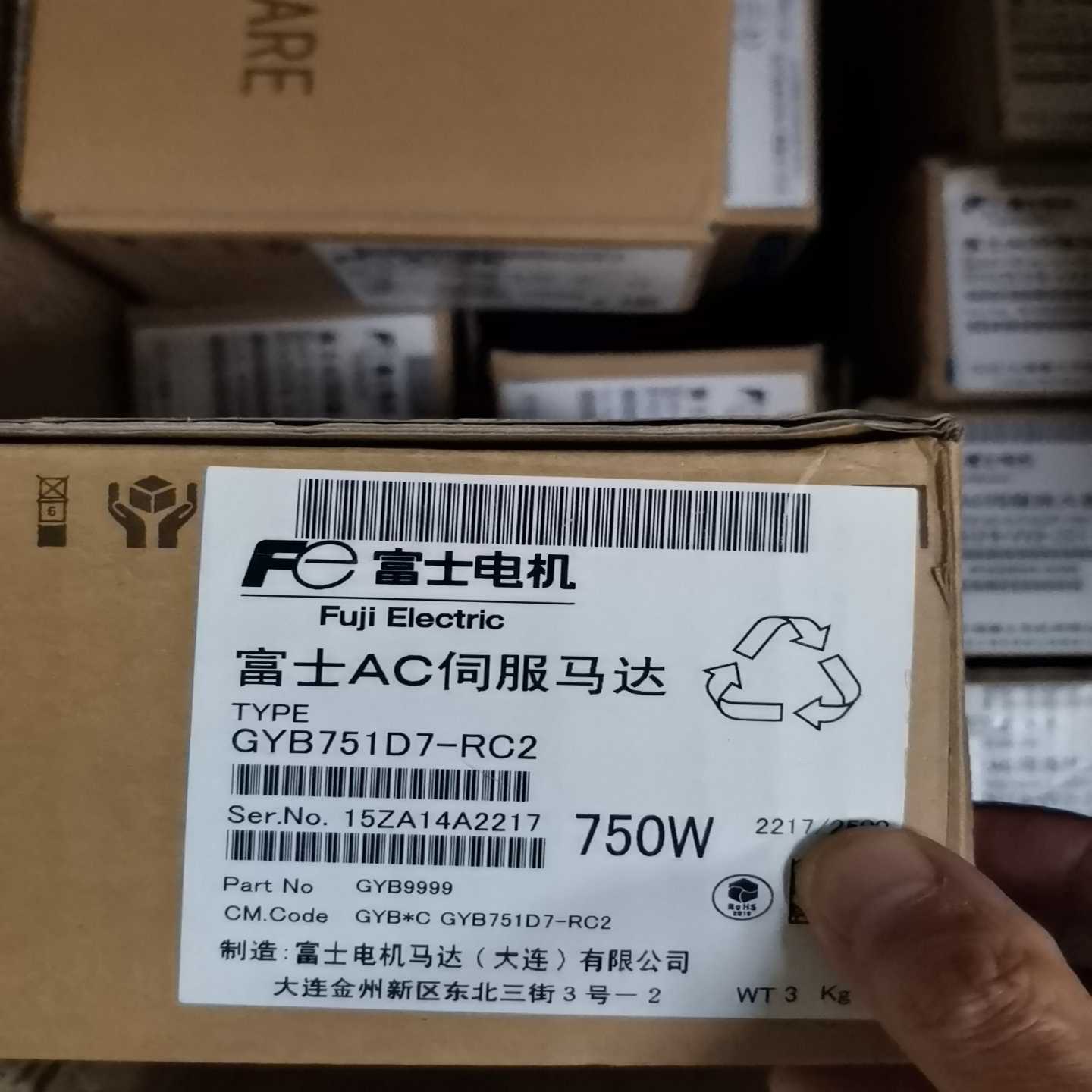 富士伺服RYH751F6-VV2-ZC1GYB75询价