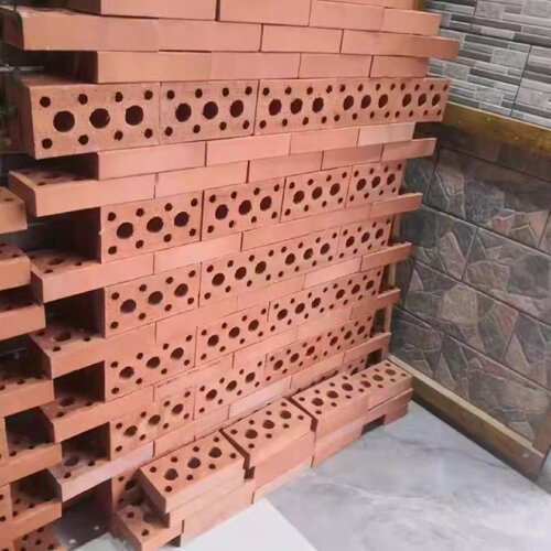 彩砖人行道透水砖厂家砖石路面水泥砖荷兰砖陶土彩色面包砖步道