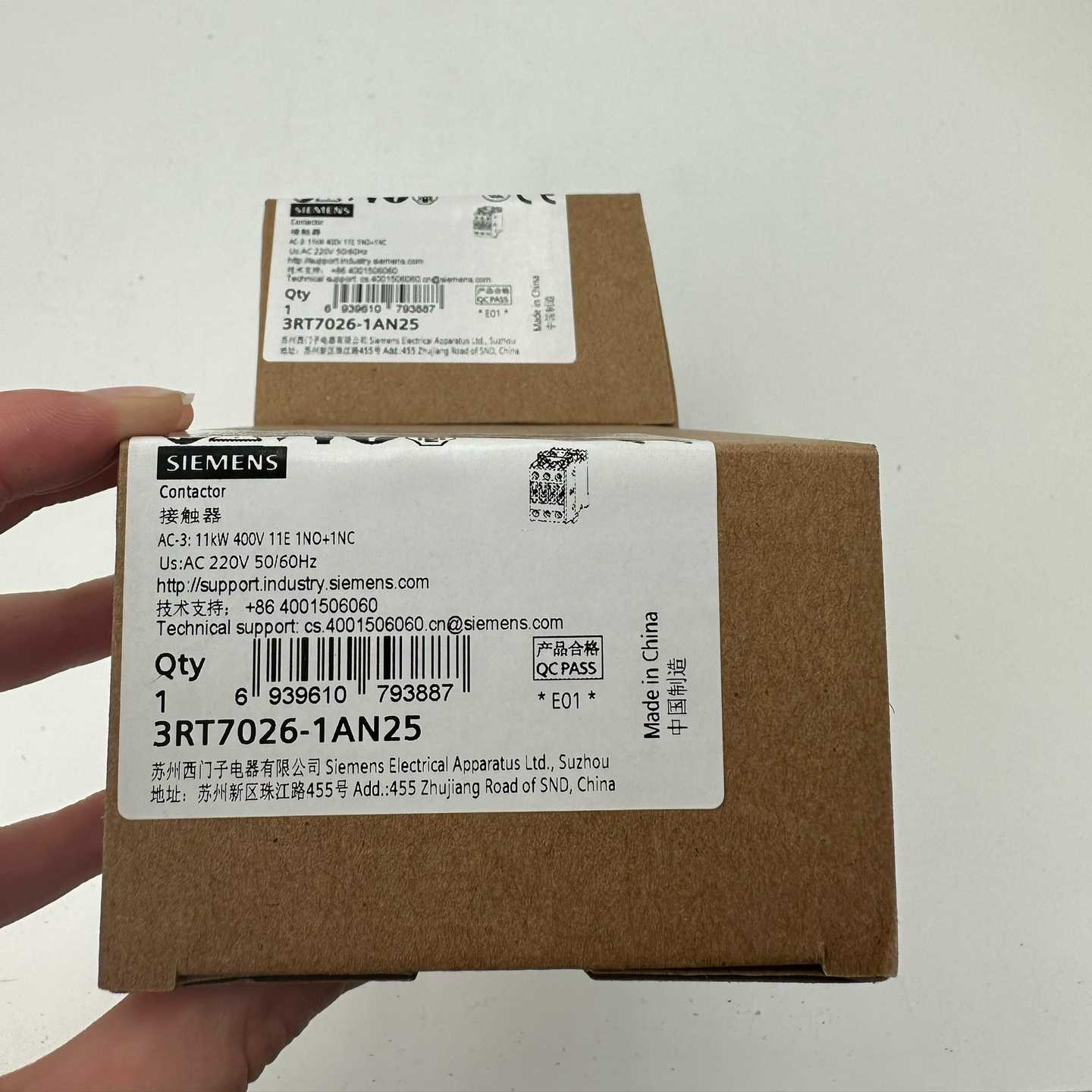 【议价】3RT7026-1AN20接触器