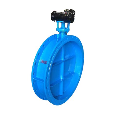 不锈钢法兰通风蝶阀D341W-2.5C气动手动电动涡轮碳钢法兰对夹蝶阀