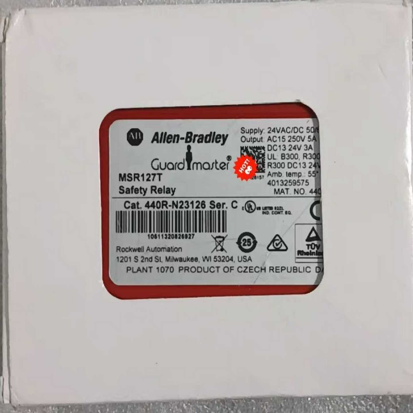AB安全继电器MSR127T，440R-N23126询价