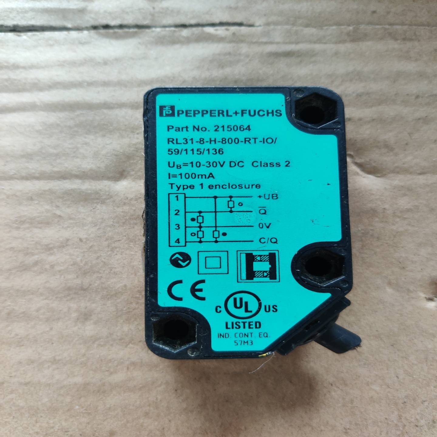 【请询价】德国倍加福P+F光电开关RL31-8-H-800-RT-IO