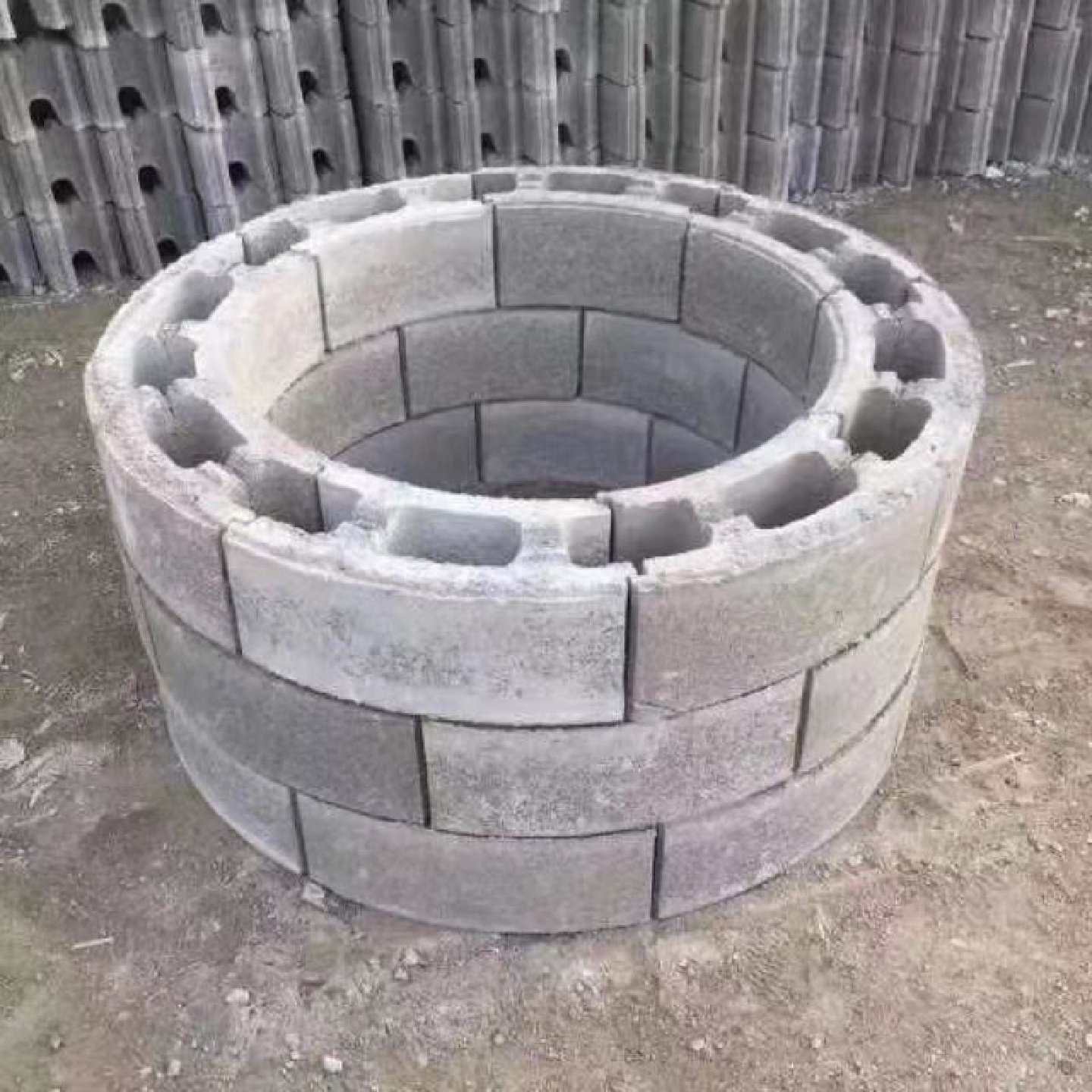 砌井模块砖井壁砖检查井模块砖圆井方井模块砖模块砖水泥砖厂