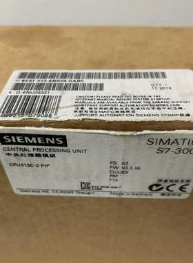 PLC，CPU313C-2PtP，6ES7询价
