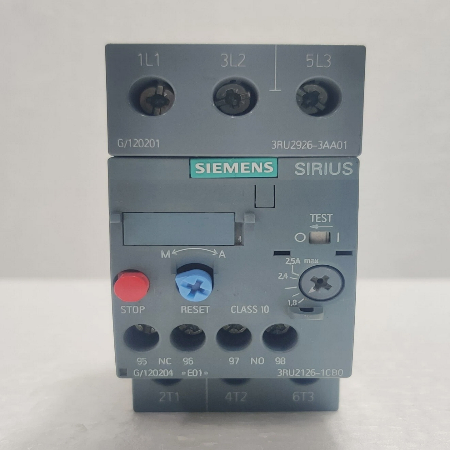 SiemensSirius3RU2126-1CB0Siemens3RU2926-3AA01