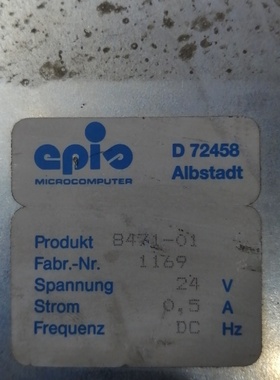 议价CPIO控制器D72458ALBSTADT847101议价