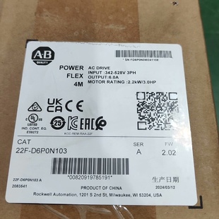 Ab变频器22fd6p0n103库存全新 议价