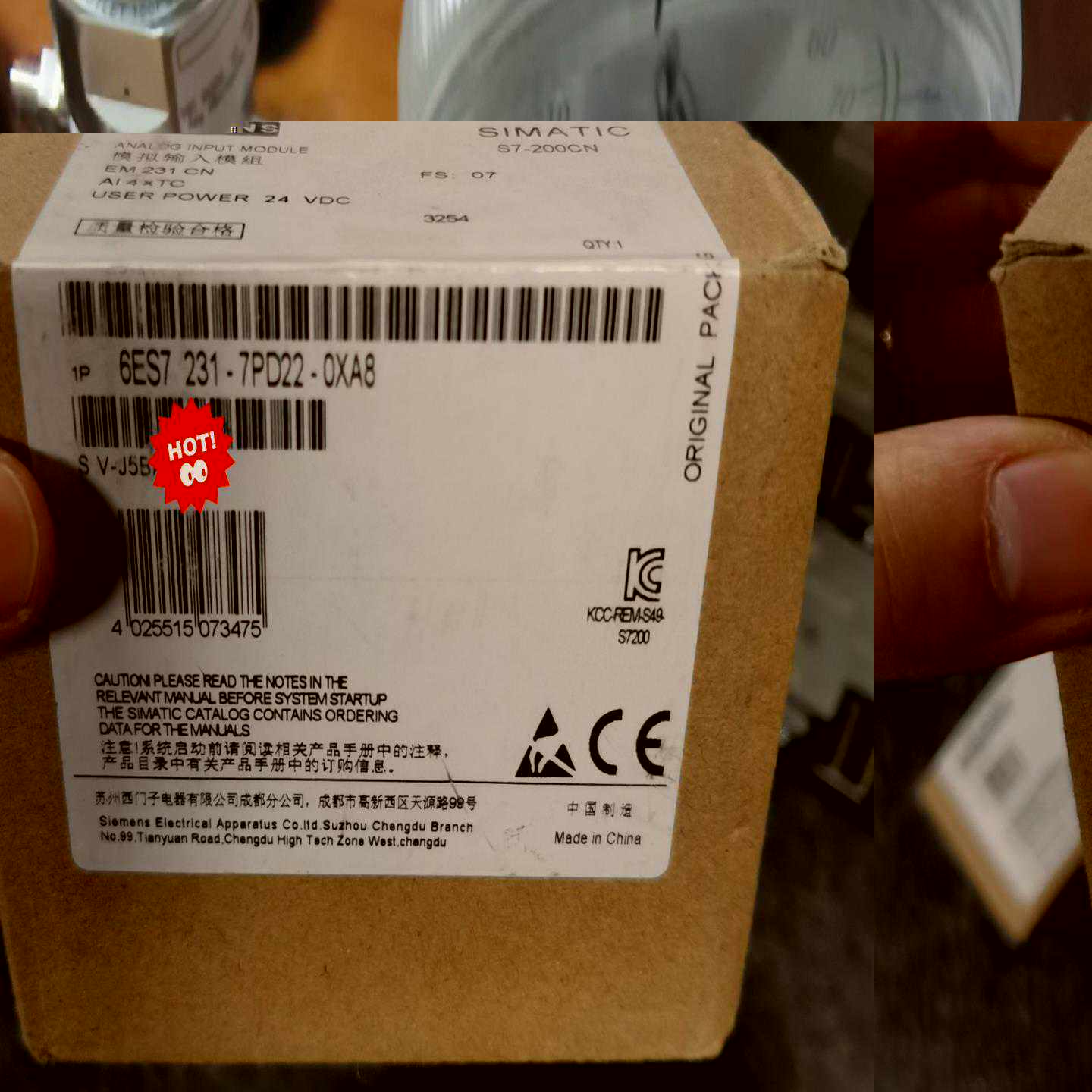 未拆封6ES7331-7KF02-0AB0 当天发（佳毅工控）