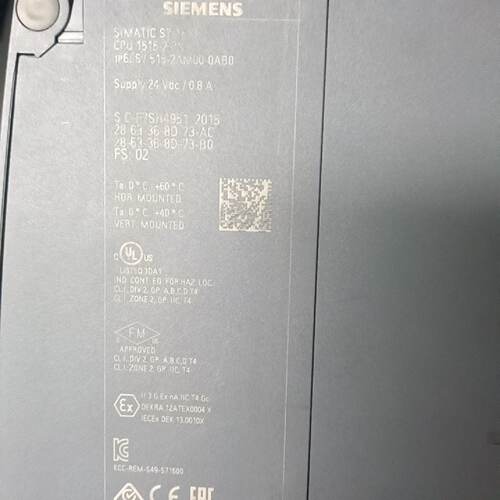 SIMATIC S7-1500 CPU模块，型号6ES—议价