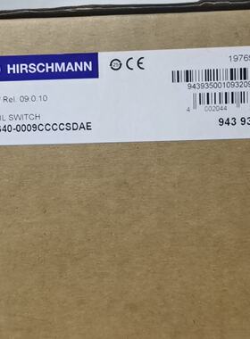 议价HIRSCHMANN  RS40-0009CCCCSDAEHH  全千兆口工业级网管交换