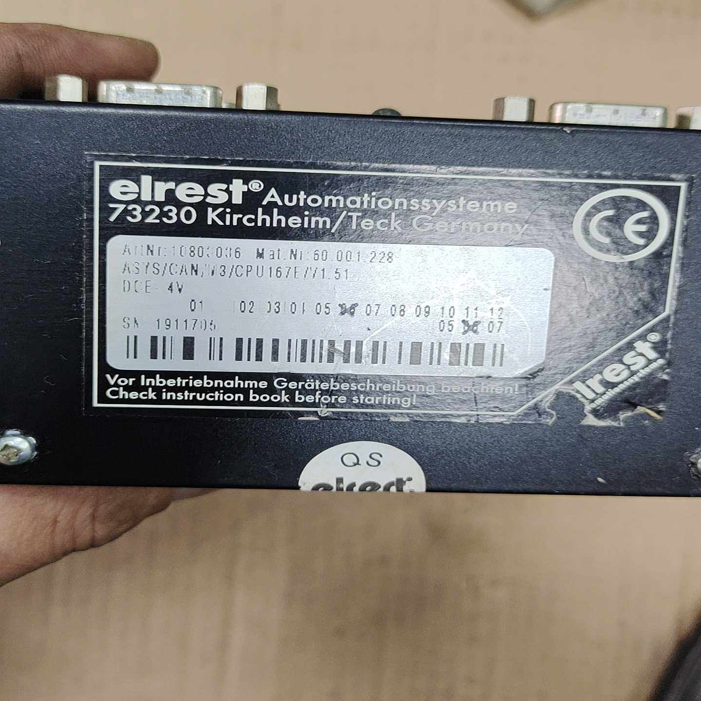 议价德国Elrest7323010803036，