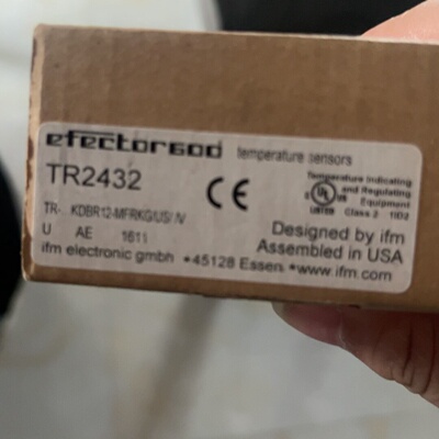 议价德国IFM易福门温度传感器型号TR2432美国