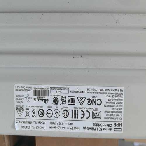 阿鲁巴501无线网桥，型号J9835A/MRLBB-1302--议价商品