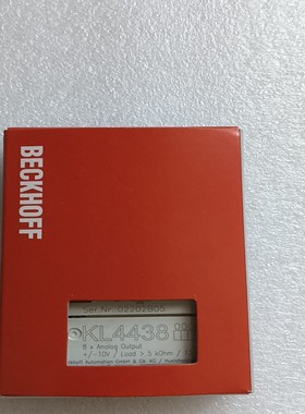 B倍福模块KL4438的来聊欢迎订货询价