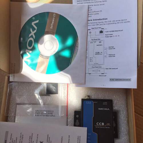 议价全新原装摩莎MOXA ccb-100 串口设备联网伺服器