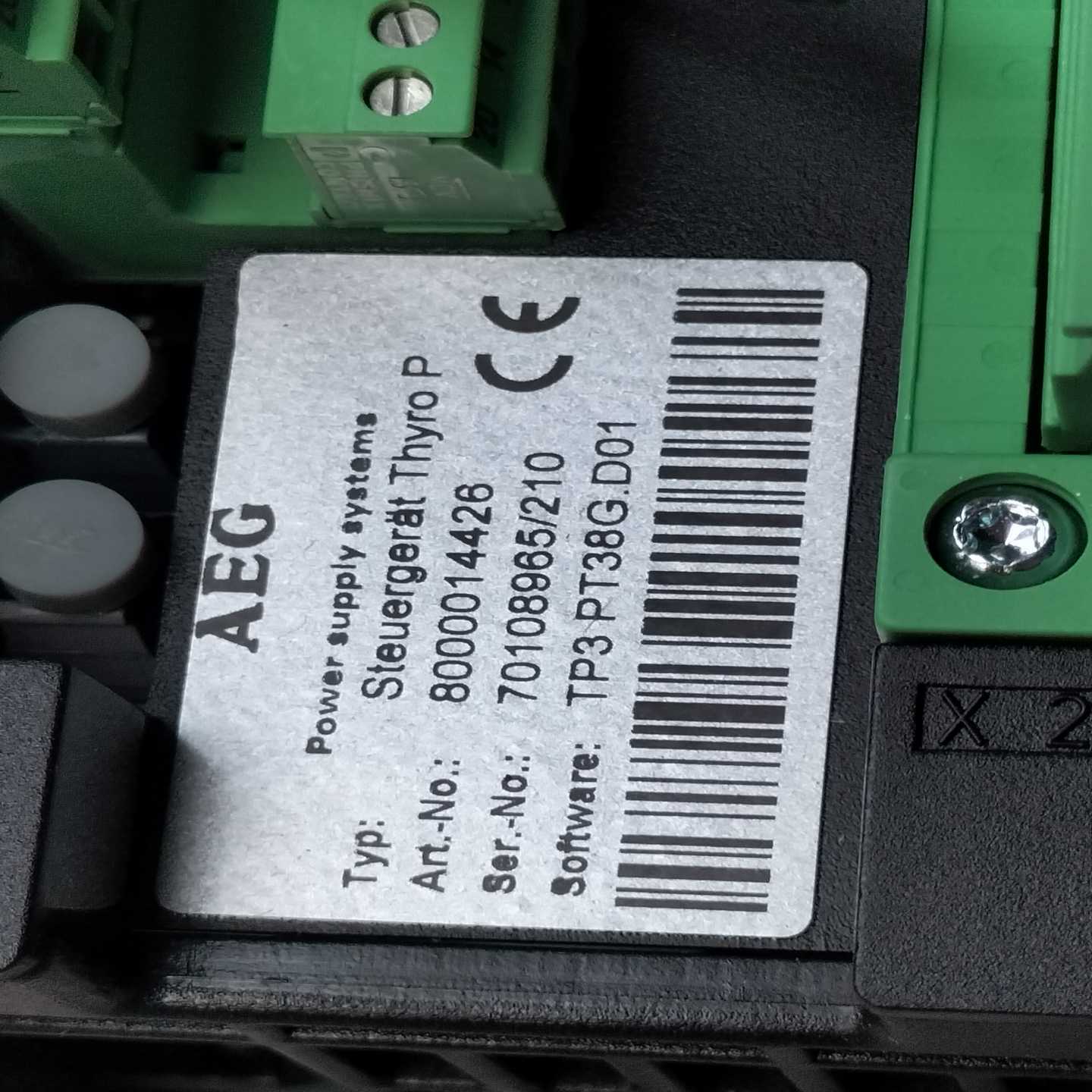 询价拍~库存德国AEG数字调功器Thyro-P  800