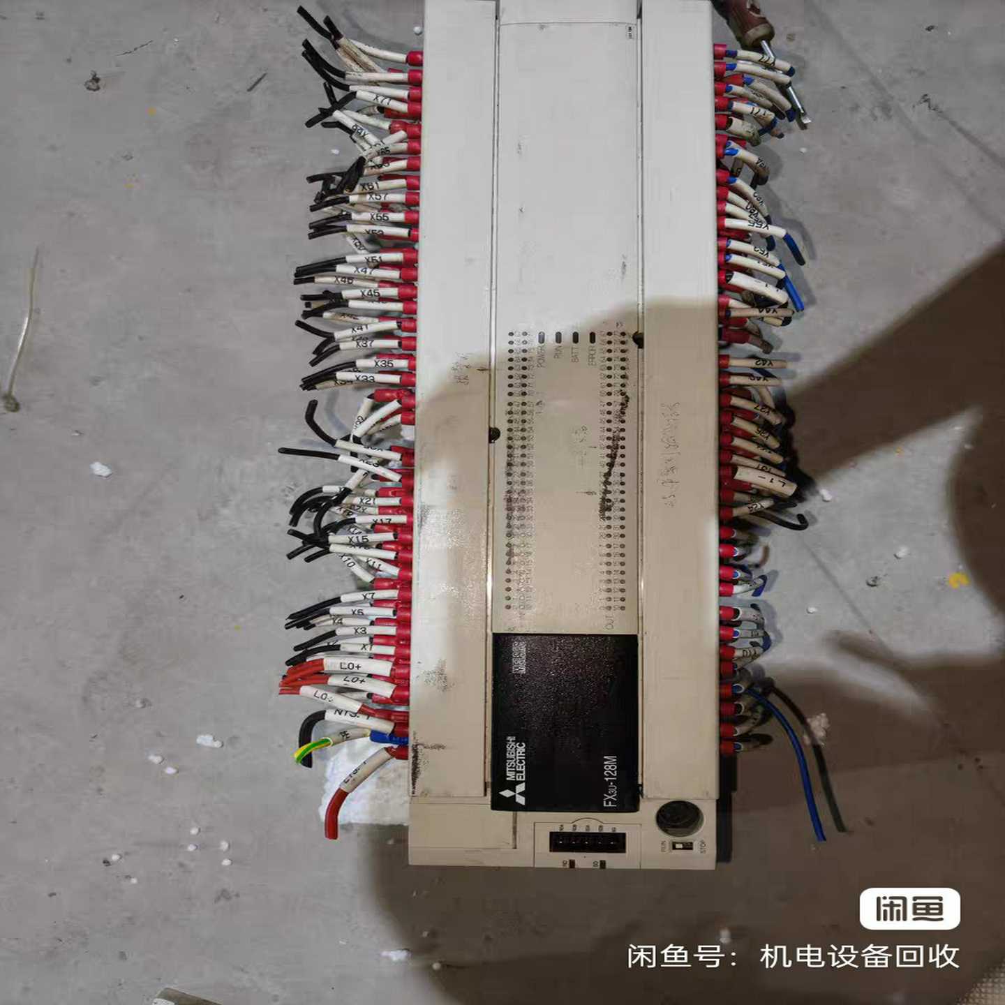 询价三菱plc，fx3u-128mt/es-a，功能正常，成