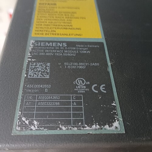 溢价-SINAMICS变频器型号6SL31000BE31