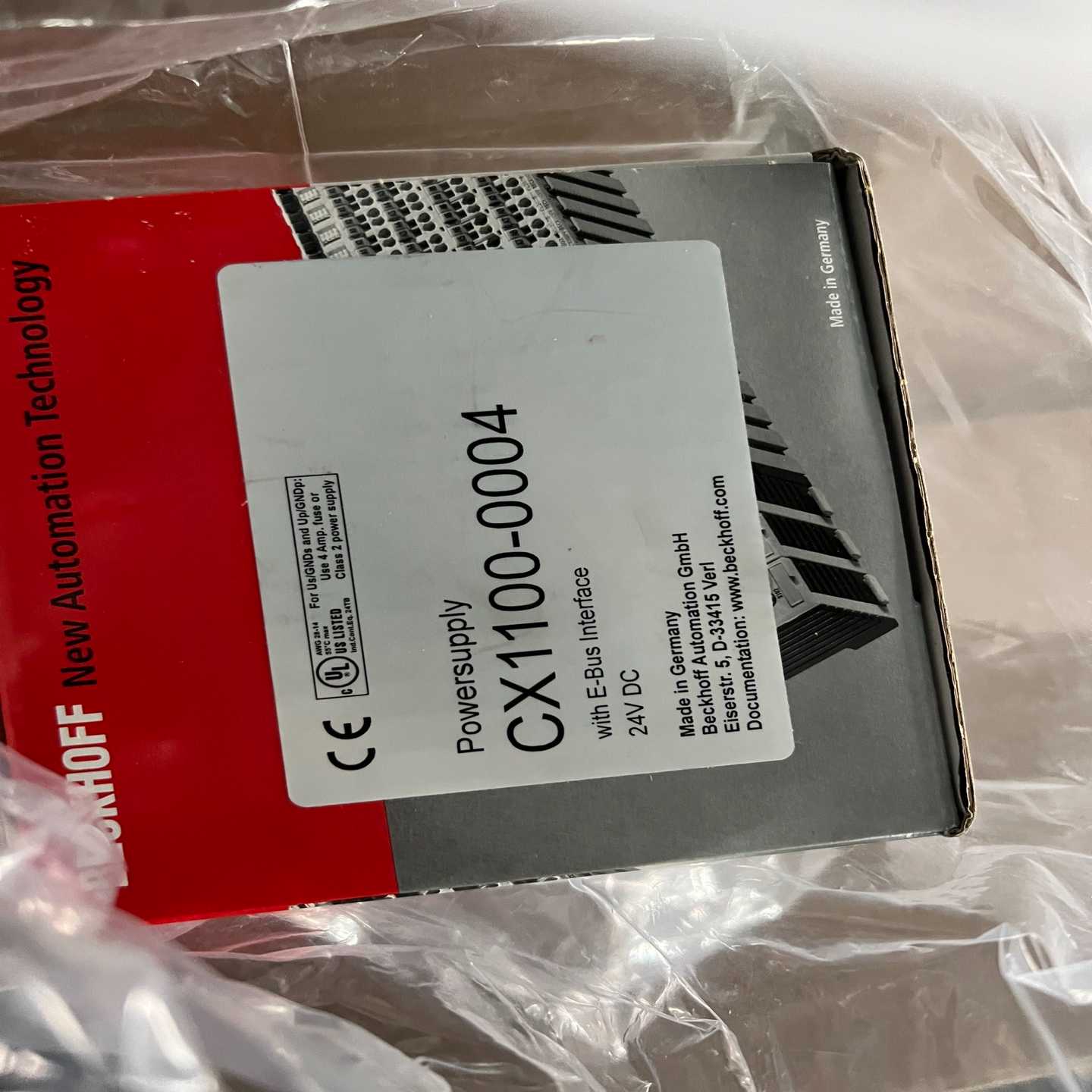 倍福BECKHOFF模块CX1100-0004~询价