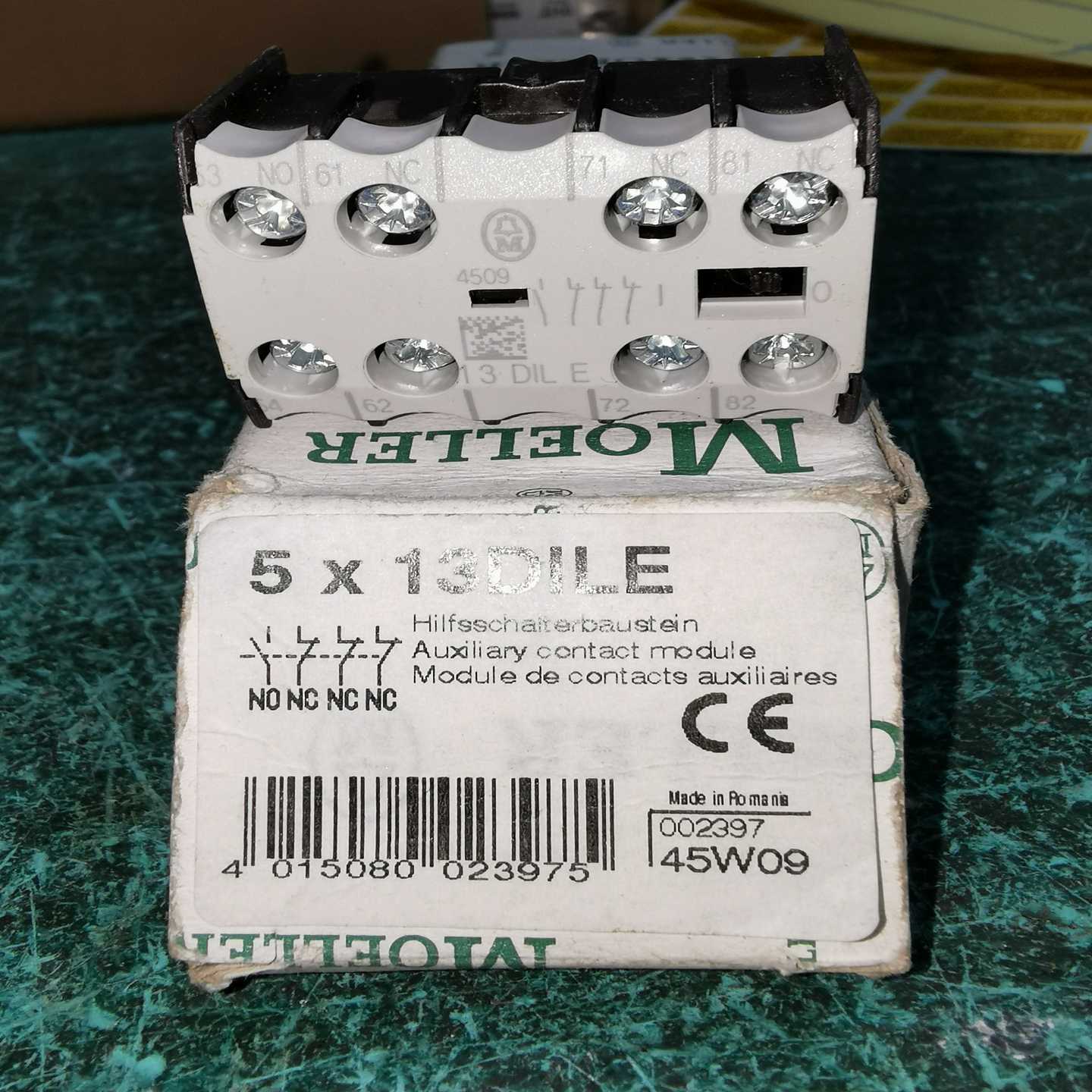 【议价】穆勒13DILE接触器辅助触点适用