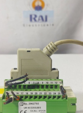 PHOENIXCONTACTUM45D25SUBS2962793接口模块UM45D5SUBS免运费