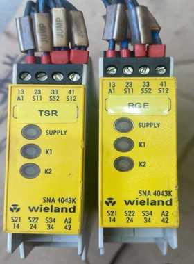 威琅SNA4043K-A安全继电器，德国原装，型号如图，AC--议价商品