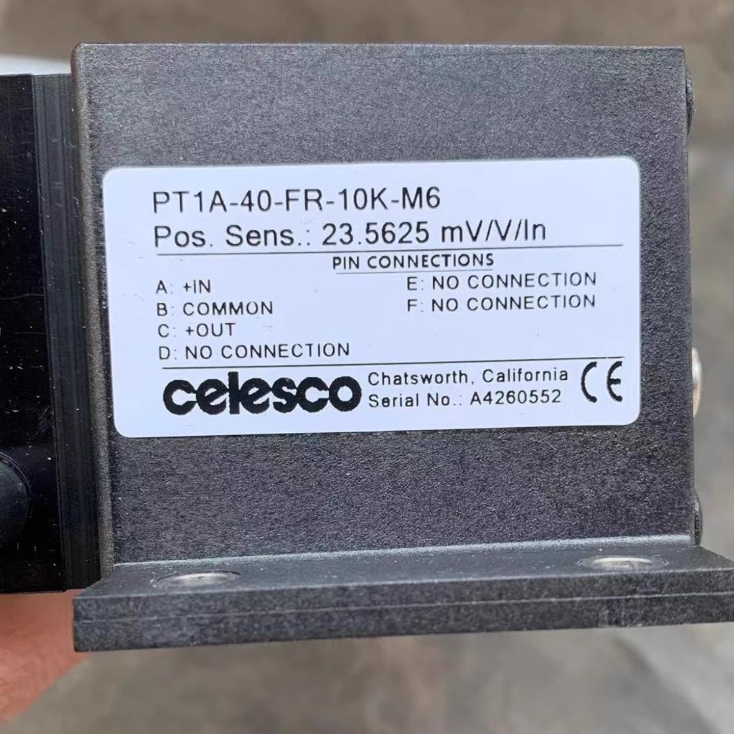 美国CELESCO拉绳位移传感器PT5DC-80-S47-UP-Z10-M6M原装特价