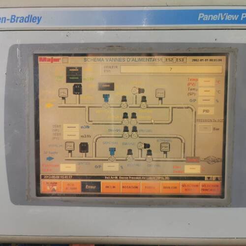 Allen Bradley PanelView Plus 700  2711PRN15S Controlnet 2711