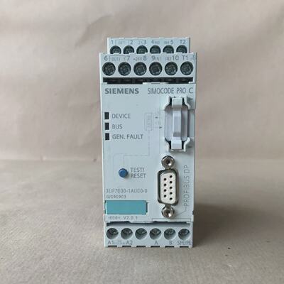 SIEMENS 3UF70001AU000 SIMOCODE PRO C MOTOR MANAGEMENT EINHEI