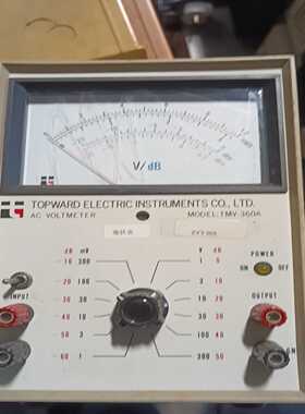 台湾TOPWARD东华电工TMV-360A交流电压表，功能正-议价