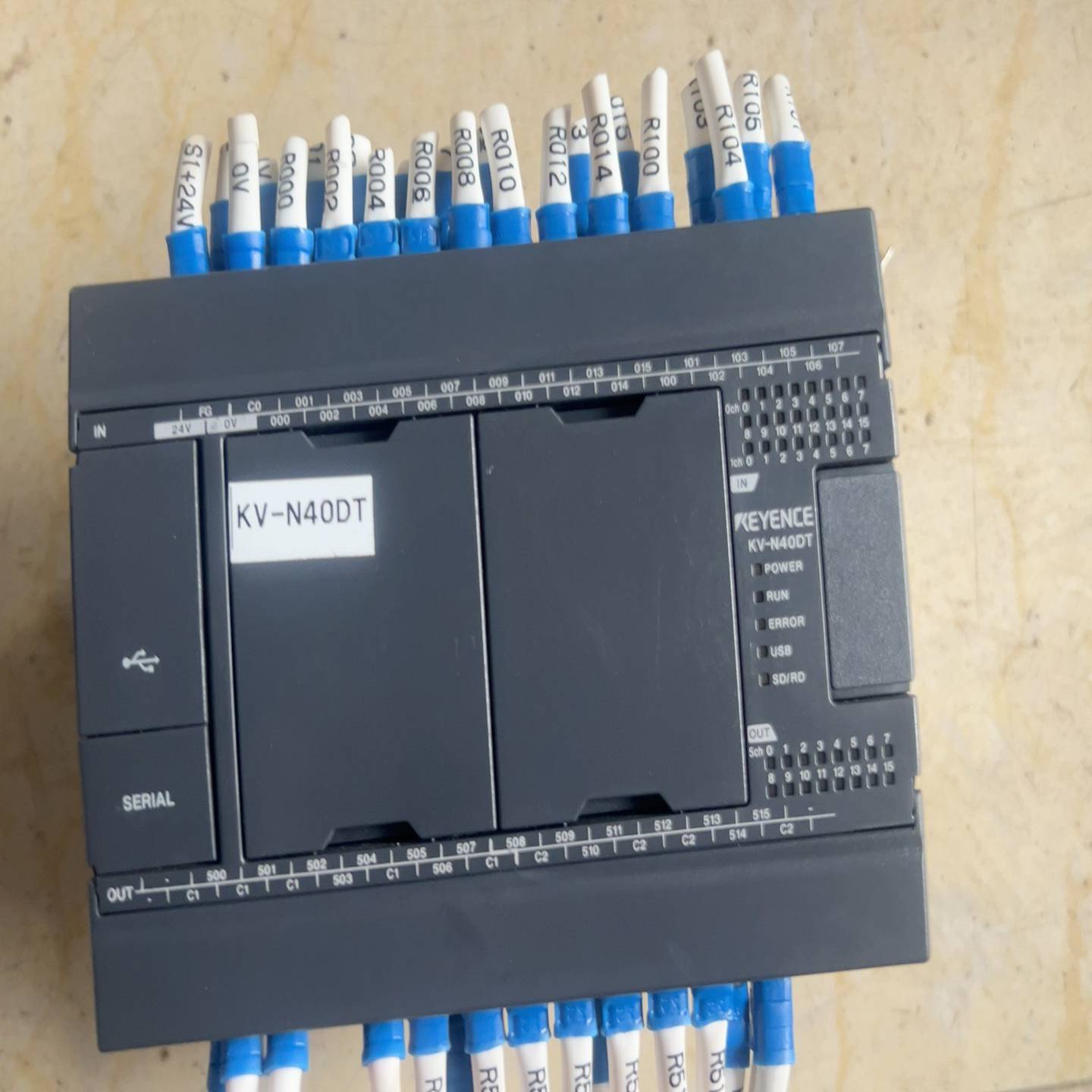 keyence基恩士plc编程器,型号KV-N40DT,成-议价